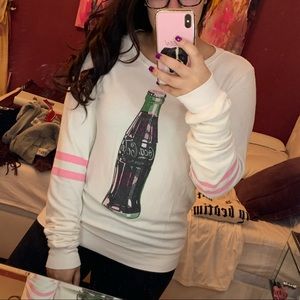 Wildfox Coca Cola Soft Long sleeve